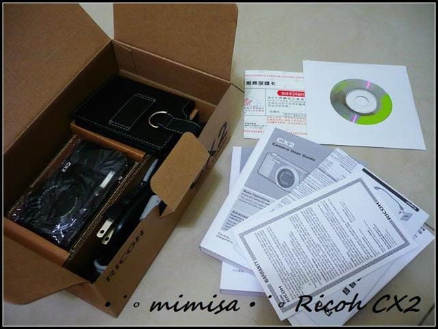 RICOH CX2 開箱文啦!(上) - 第5張圖 RICOH CX2 開箱文啦!(上)