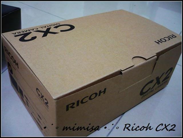 RICOH CX2 開箱文啦!(上) - 第3張圖 RICOH CX2 開箱文啦!(上)