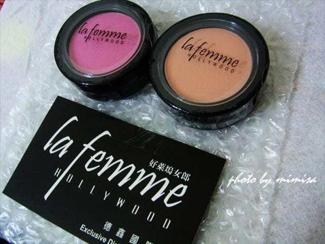 [美妝] la femme 美翻天。 腮紅