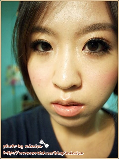 [美妝] 圓圓大眼娃娃妝。我也要變大眼睛