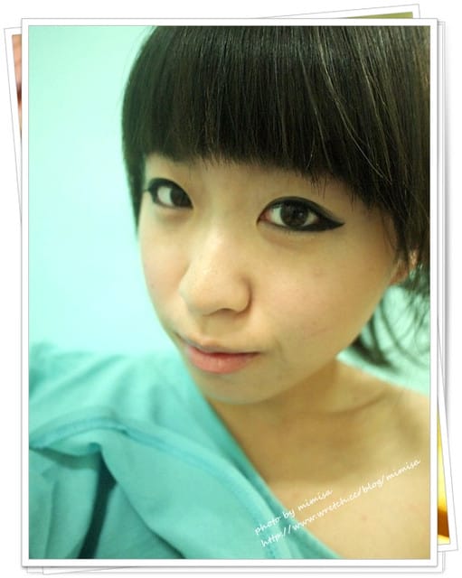 [美妝] 超簡單上手韓式眼線妝。好配我的新髮型
