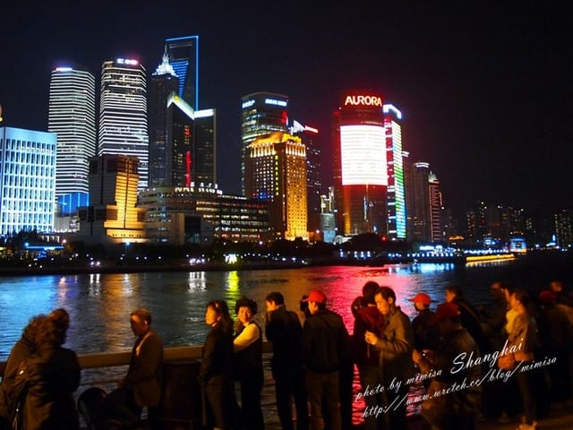 [大陸] 上海&蘇杭瞎買之旅。Day 6 上海黃浦江。絢爛的夜上海