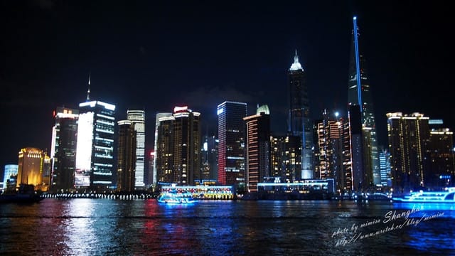 [大陸] 上海&蘇杭瞎買之旅。Day 6 上海黃浦江。絢爛的夜上海