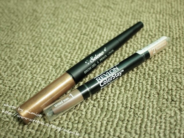 [評比] Solone V.S. REVLON 兩用眉筆。Solone 勝!!