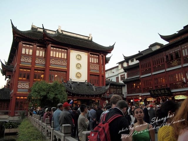 [大陸] 上海&蘇杭瞎買之旅。Day 6 上海豫園。美味的道地小吃全在這裡唷!!!
