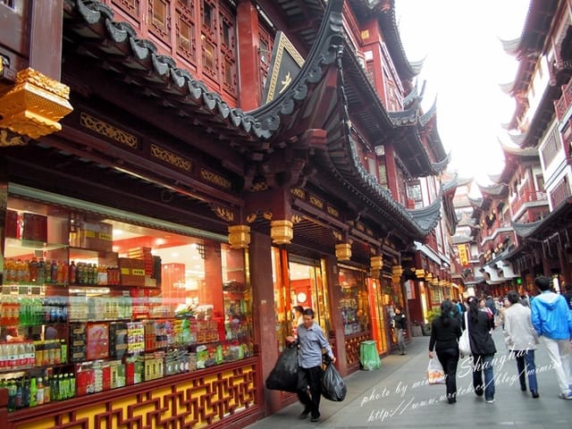 [大陸] 上海&蘇杭瞎買之旅。Day 6 上海豫園。美味的道地小吃全在這裡唷!!!
