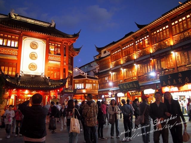 [大陸] 上海&蘇杭瞎買之旅。Day 6 上海豫園。美味的道地小吃全在這裡唷!!!