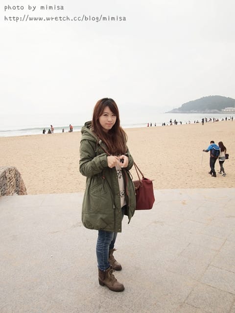 [韓國]釜山生日之旅。Day2 海雲台。來去餵海鷗囉!! (內有餵海鷗小影片)
