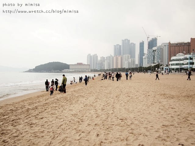 [韓國]釜山生日之旅。Day2 海雲台。來去餵海鷗囉!! (內有餵海鷗小影片)