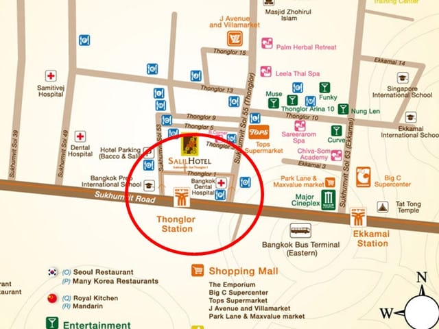 [泰國] 曼谷華欣泰享受之旅。Salil Hotel Sukhumvit – Soi Thonglor 1