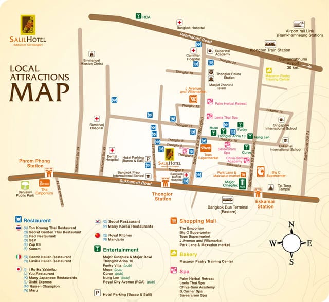[泰國] 曼谷華欣泰享受之旅。Salil Hotel Sukhumvit – Soi Thonglor 1