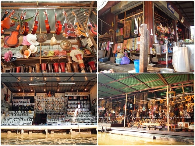[泰國] 曼谷華欣泰享受之旅。超熱門的丹能莎朵水上市場Damnern Saduak Floating Market