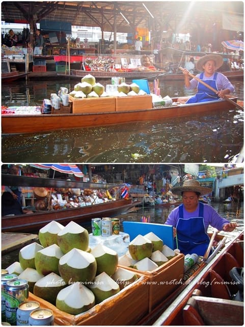 [泰國] 曼谷華欣泰享受之旅。超熱門的丹能莎朵水上市場Damnern Saduak Floating Market