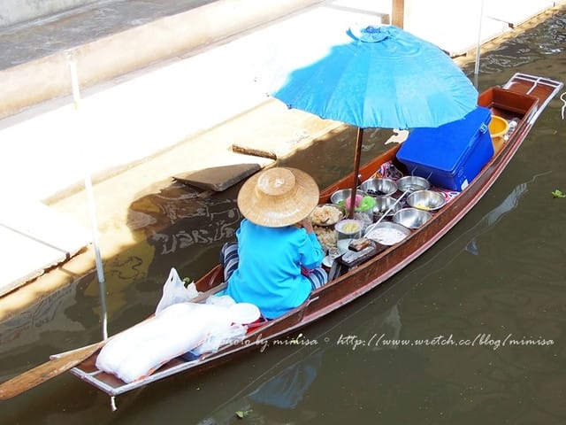 [泰國] 曼谷華欣泰享受之旅。超熱門的丹能莎朵水上市場Damnern Saduak Floating Market
