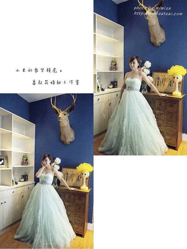 [婚紗] 新竹 番紅花婚紗工作室。絕對可以找到超美的婚紗禮服