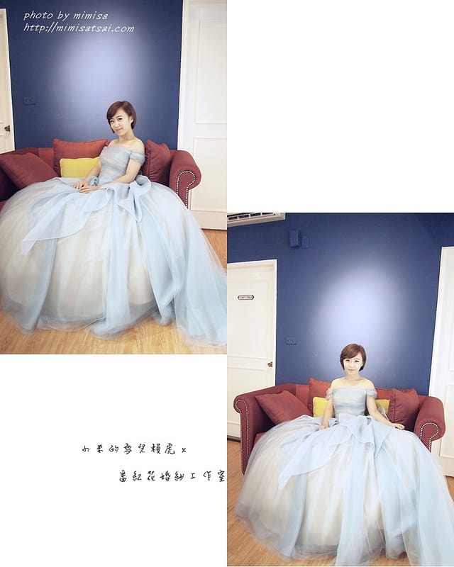 [婚紗] 新竹 番紅花婚紗工作室。絕對可以找到超美的婚紗禮服