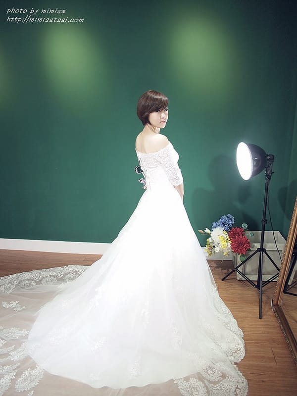 [婚紗] 新竹 番紅花婚紗工作室。絕對可以找到超美的婚紗禮服