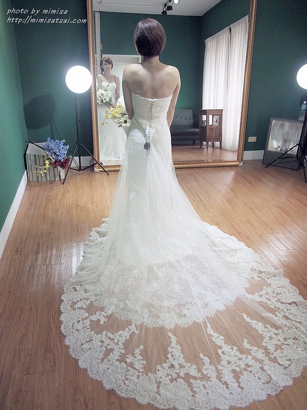 [婚紗] 新竹 番紅花婚紗工作室。絕對可以找到超美的婚紗禮服