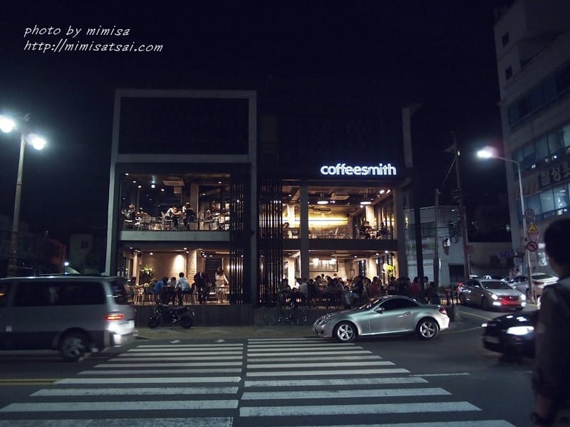 [韓國] 釜山 廣安大橋 coffee smith。看夜景喝咖啡的絕佳約會勝地