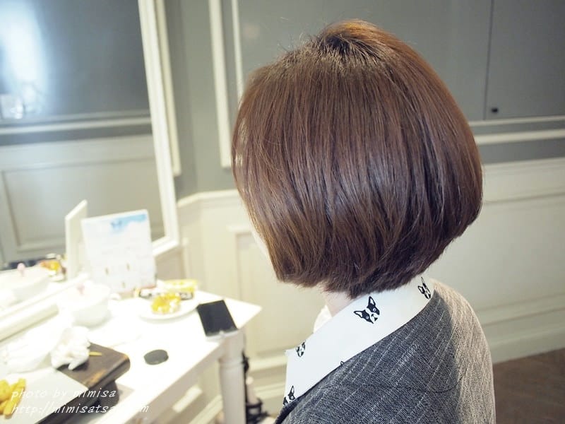 [髮型] 台北中山 BON BON HAIR。結構式護髮俐落短髮