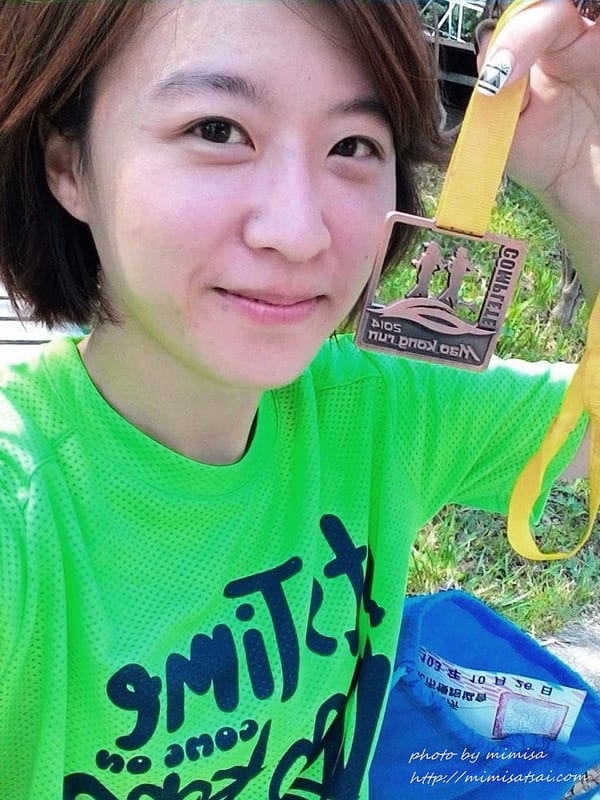 [路跑] 人生第一次的路跑當然要記錄一下!!!