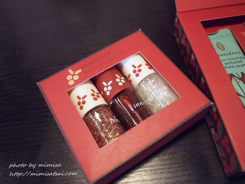 [居家香氛] Innisfree暖暖聖誕組合系列。擴香瓶、香氛蠟燭、護手霜、指彩