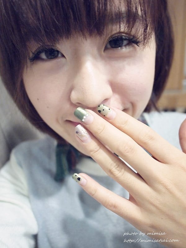 [光療] 微透明甜美氣質風光療指甲。新竹粉粉美甲工作室