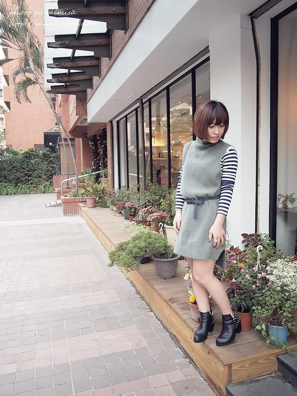 [鞋子] DAF 鉚釘帥氣短靴。近期陪我到處跑跳的一雙好靴