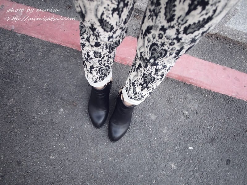 [鞋子] DAF 鉚釘帥氣短靴。近期陪我到處跑跳的一雙好靴