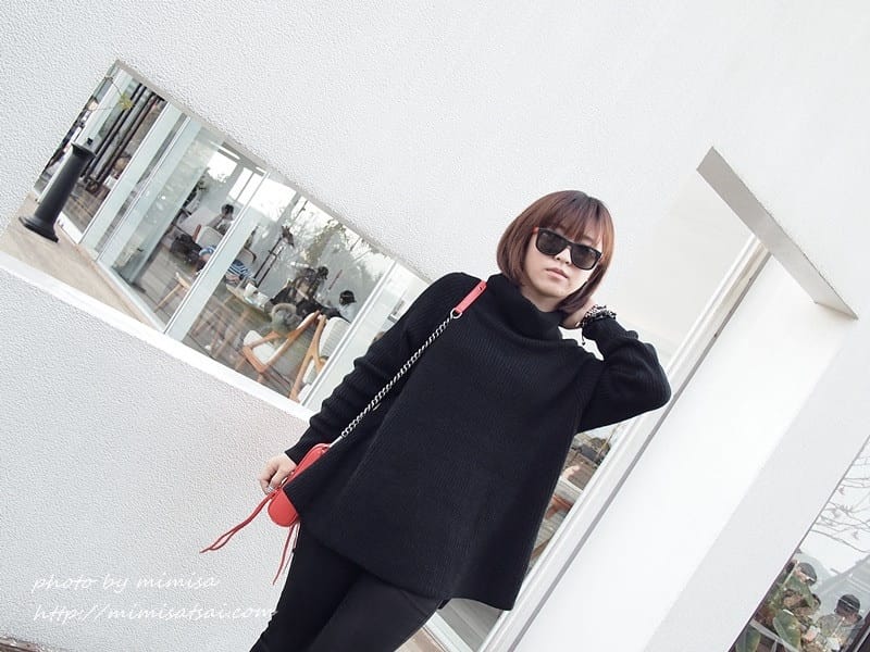 [分享] FE’CHA 露肩傘狀毛衣、短版襯衫、條紋T-shirt