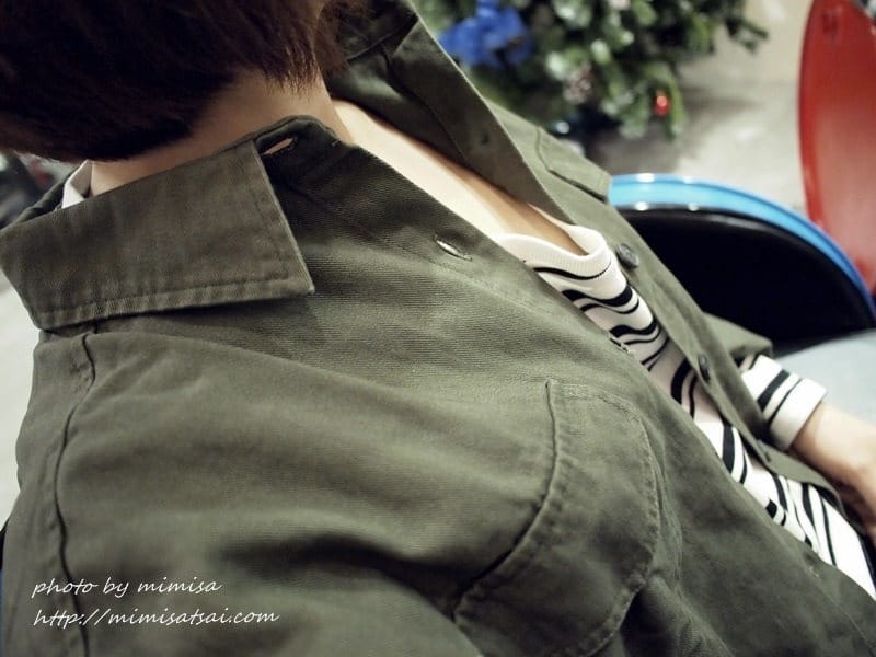 [分享] FE’CHA 露肩傘狀毛衣、短版襯衫、條紋T-shirt