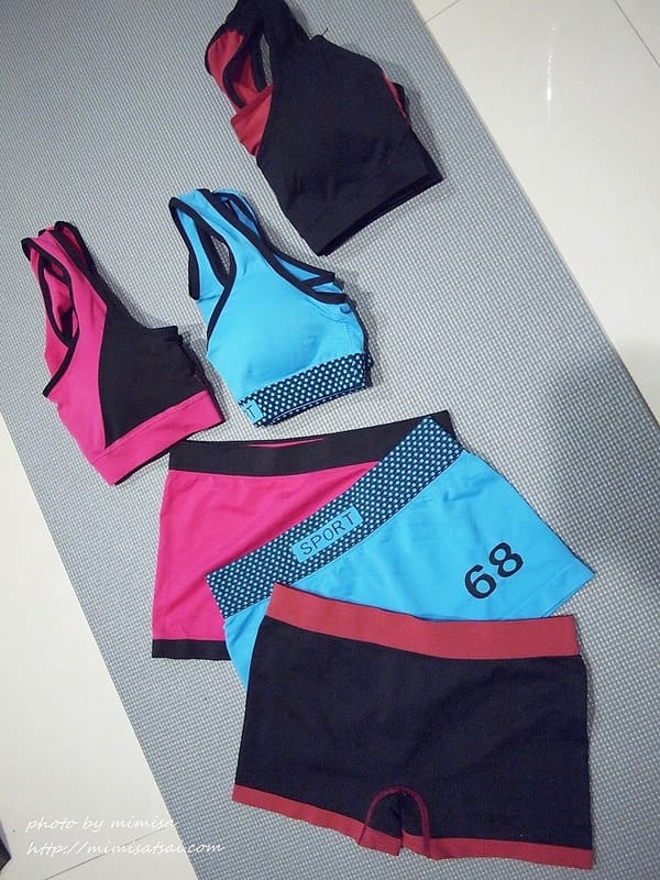[運動穿搭] 杜蘭朵運動內衣系列。又舒適又時尚的運動內衣
