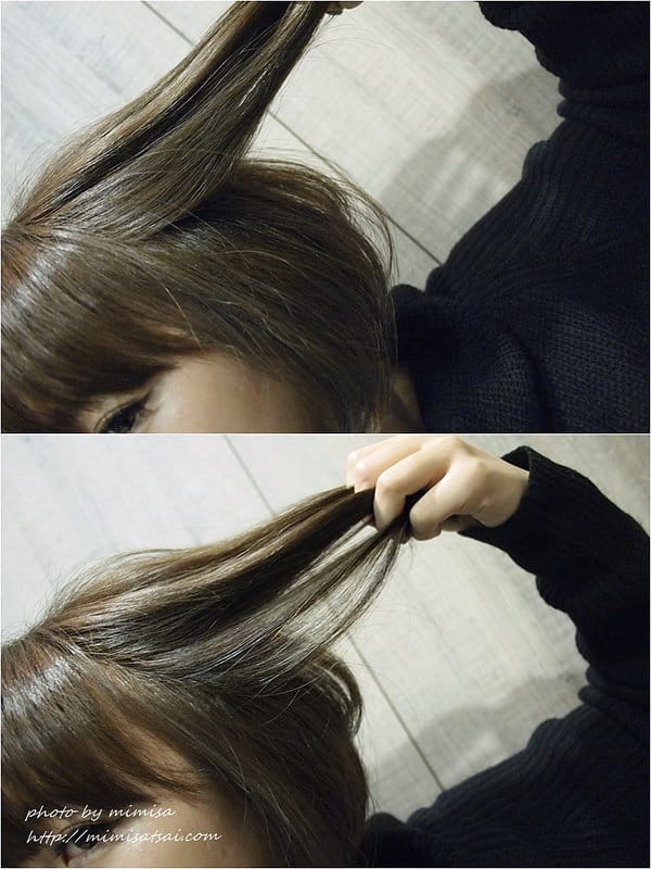 [髮型] 台北中山 BON BON HAIR。我也有輕盈春意的亞麻綠囉!!!