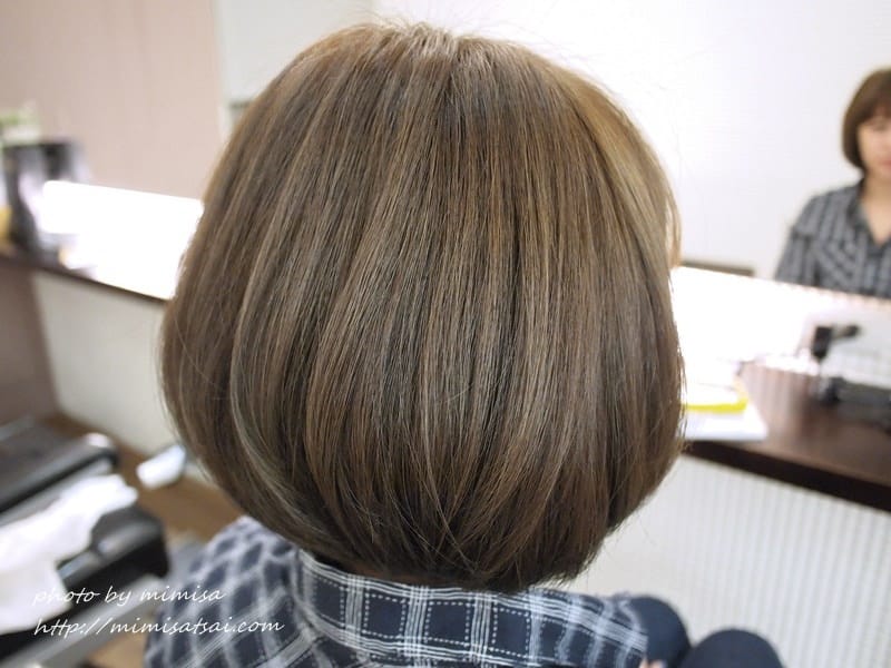 [髮型] 台北中山 BON BON HAIR。我也有輕盈春意的亞麻綠囉!!!