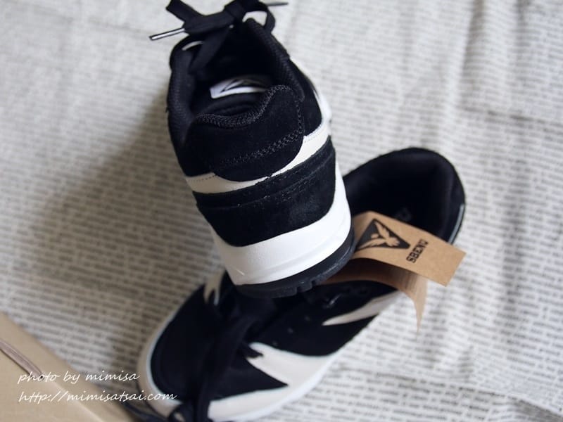 [鞋子] 終於等到韓國很火紅的SBENU黑天鵝款。我也和再臨歐爸穿情侶鞋了