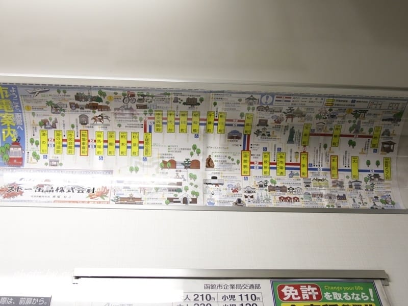 [日本] 來去北海道函館搭乘爆炸可愛的路面電車趴趴走囉!!!