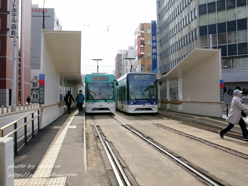 [日本] 來去北海道函館搭乘爆炸可愛的路面電車趴趴走囉!!!