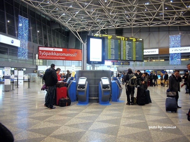 [北歐] 夢幻童話故事的蜜月自助行。芬蘭赫爾辛基萬塔機場Helsinki Vantaa Airport & 芬蘭航空