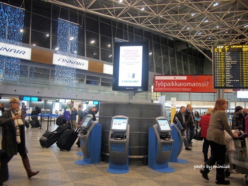 [北歐] 夢幻童話故事的蜜月自助行。芬蘭赫爾辛基萬塔機場Helsinki Vantaa Airport & 芬蘭航空