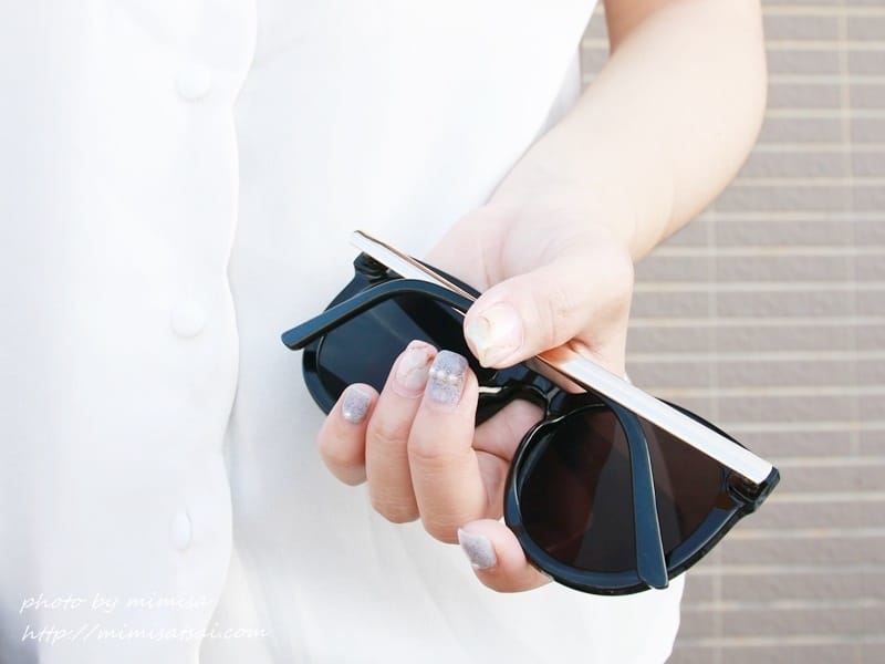 [光療] 沁涼海洋風光療指甲。新竹粉粉美甲工作室