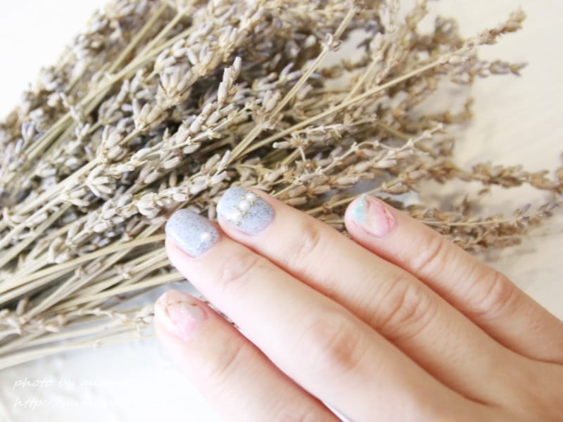 [光療] 沁涼海洋風光療指甲。新竹粉粉美甲工作室