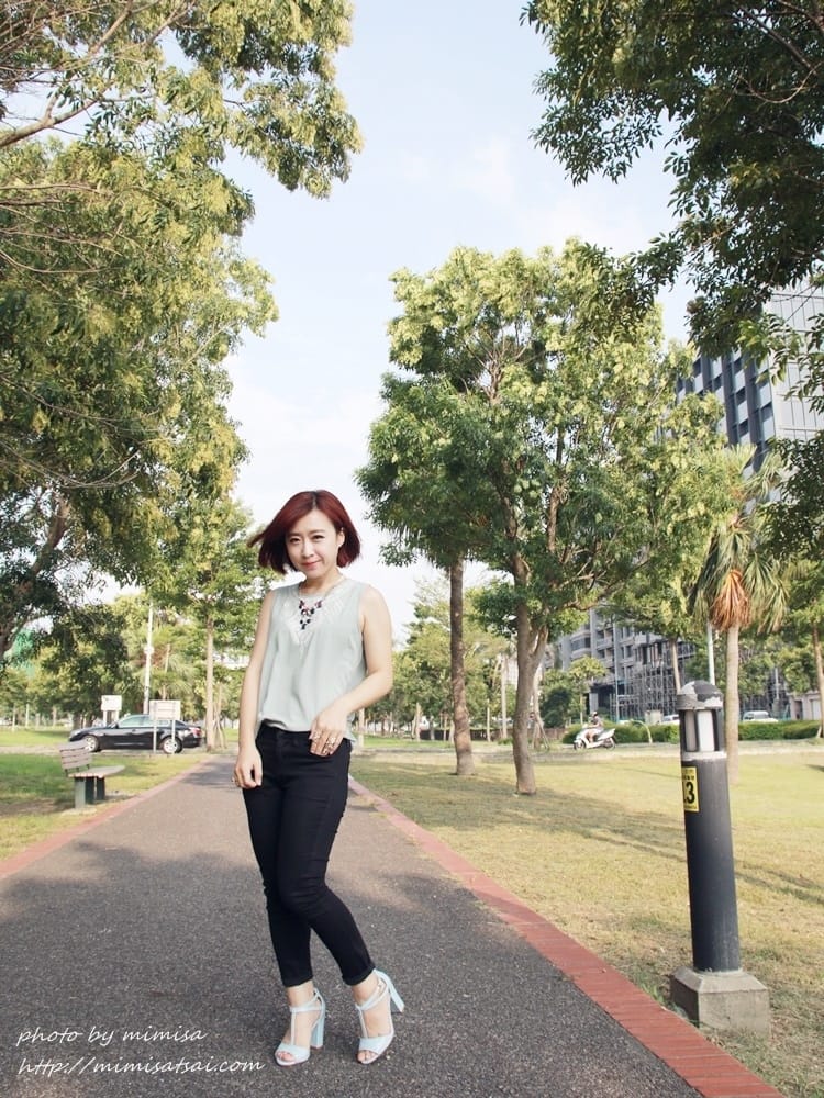 [鞋子] ASOS實在是太好逛了。NEW LOOK baby藍高跟涼鞋
