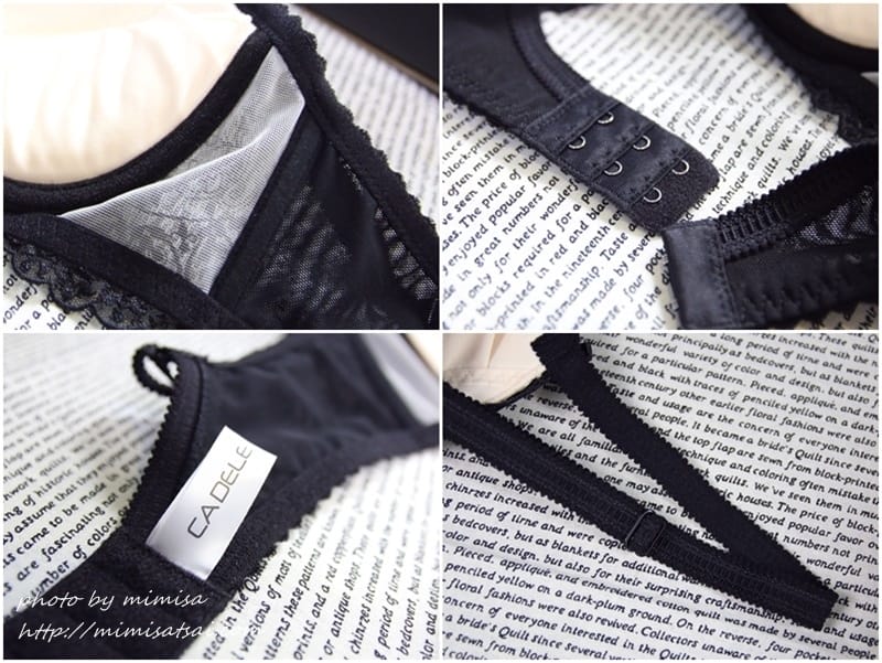 [內衣] CADELE Lingerie精品內衣。讓你更加迷戀自我的內在