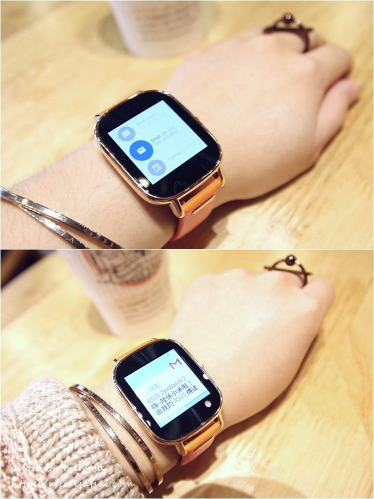 [手錶] ASUS ZenWatch 2玫瑰金智慧手錶。我的時尚3C小配件