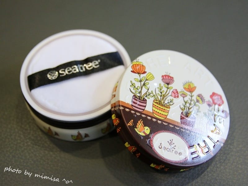 [化妝品] SEATREE 定妝蜜粉、三色眼影及兩用護唇膏。打造輕煙燻妝感