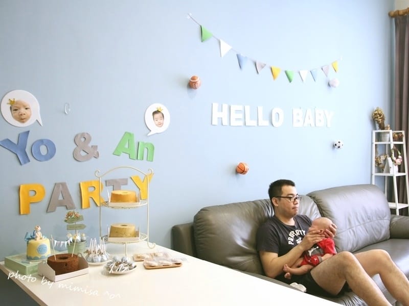 [BABY] 賴虎底迪的雙滿月Party實錄來囉!!!!