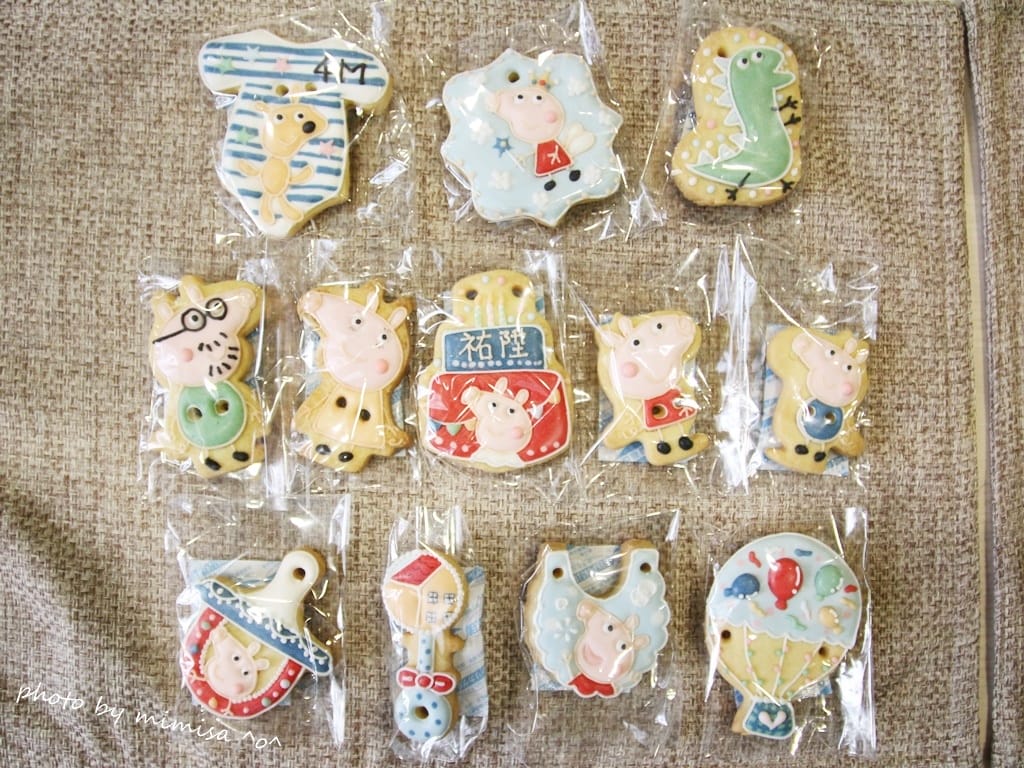 [BABY] 賴虎底迪滿4個月來收涎趴囉!!!日光和煦收涎/生日/婚禮餅乾