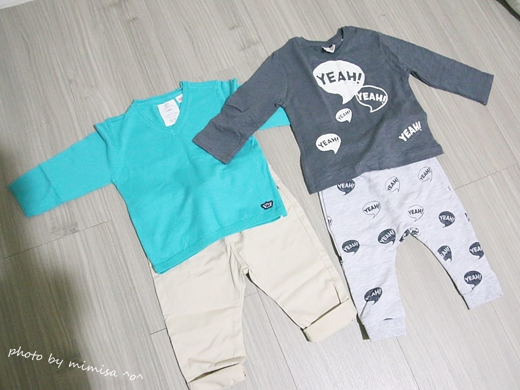 [BABY] 賴虎首篇e-shopping穿搭分享。ZARA、NEXT、Carter’s、Luvable Friends