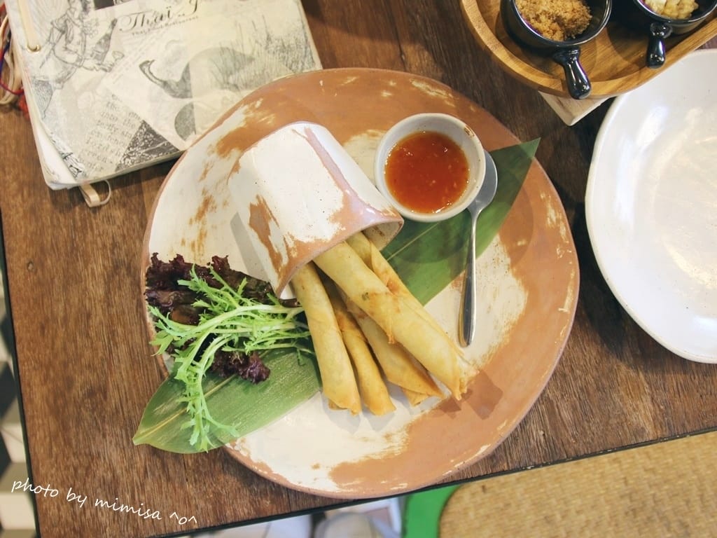 [美食] 台中 Thaï.J。花園中的泰式料理