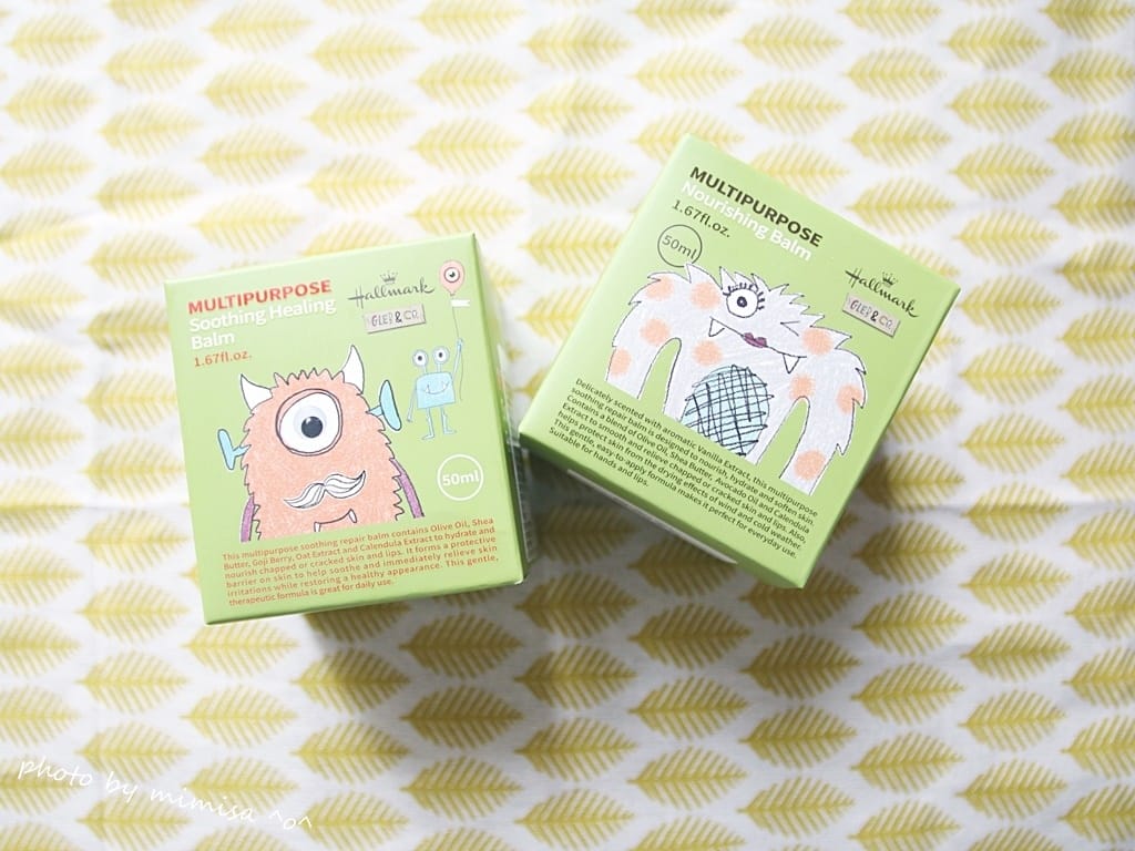 [BABY] Hallmark怪獸派對自然之萃香草&酪梨萬用舒緩膏&枸杞&燕麥萬用修護膏。讓寶寶養成好肌膚